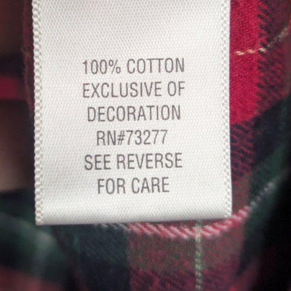 Croft And Barrow Flannel Nightgown Size 2X - Picture 7 of 9